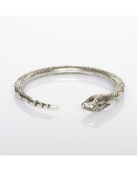 Pamela Love | Metallic Serpent Bangle | Lyst