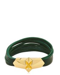 Tomasz Donocik Green Shard Burst Bracelet