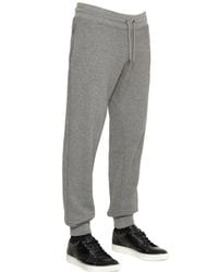 Armani Jeans Cotton Jogging Pants in Heather Grey (Gray) for Men - Lyst