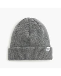 Norse Projects | Gray Lambswool Beanie for Men | Lyst