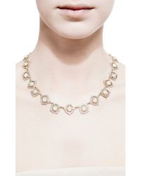 Sylva & Cie | Metallic One Of A Kind Opal and Diamond Necklace | Lyst