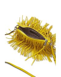 Rebecca Minkoff | Yellow Finn Crossbody | Lyst