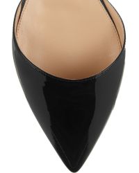 patent leather pointed flats