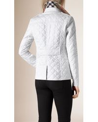 burberry jacket white