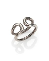 Giles & Brother | Metallic Mini Cortina Ring/silvertone | Lyst