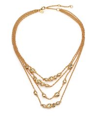 Alexis Bittar | Metallic Elements Moonlight Crystal Multi-strand Station Necklace | Lyst