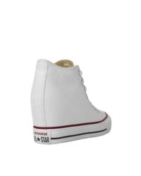 converse chuck taylor all star lux mid trainers