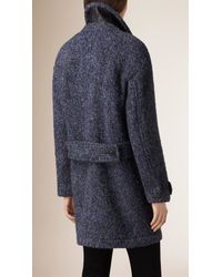 blue mohair coat