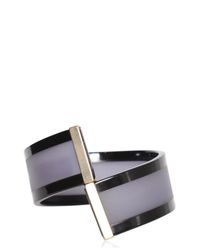 Emporio Armani | Purple Resin Bracelet | Lyst