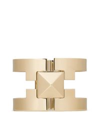 Valentino | Metallic 'Rockstud' Macro Bangle | Lyst