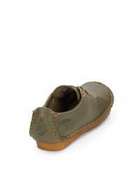 Algebraisk Hård ring Barry Clarks Faraway Field Leather Laceup Shoes in Green for Men - Lyst