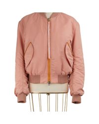 Acne Pink Cléa Bomber Jacket