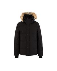 navy canada goose jacket