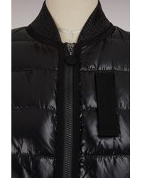 Moncler Lucy Bomber Jacket in Black - Lyst