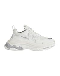 Balenciaga Triple S Sneakers in White_metal_grey (White) for Men - Lyst