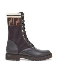blue fendi boots