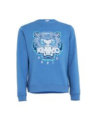 KENZO Tiger Original Sweatshirt in Sapphire (Blue) for Men - Lyst