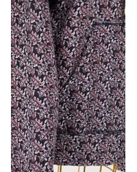 Étoile Isabel Marant Red Mansel Printed Logo Graphic Hoodie Sweatshirt