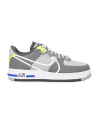Air Force 1 React Homme Nike pour homme en coloris Gris - Lyst