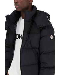 Moncler Cotton Wargnier Down Jacket in Black for Men - Lyst