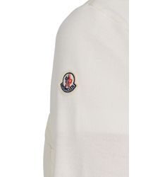 Moncler Double Fabric Jacket in White 