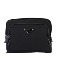 prada nylon harness bag