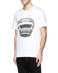 Neil Barrett - Black Printed T-shirt for Men - Lyst
