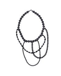 FLorian - Black Multi-strand Necklace - Lyst