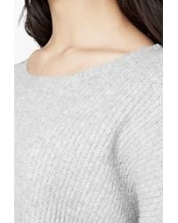 French Connection | Gray Frosted Sequin Jumper | Lyst