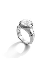 John Hardy | Metallic Small Round Ring | Lyst
