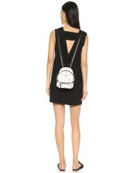 mcm side stud baby stark backpack