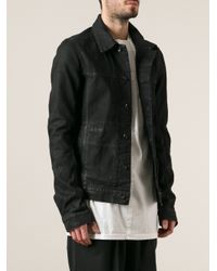 rick owens work jacket