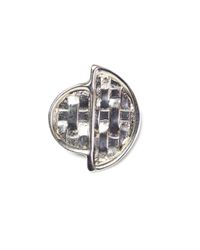 Anndra Neen | Metallic Thatched Ring | Lyst