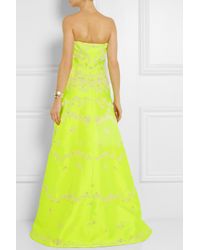 valentino green gown