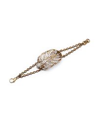 Lulu Frost - Natural Goldtone Drift Bracelet - Lyst