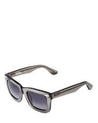 Grey Ant | Gray Status Square Acetate Sunglasses | Lyst
