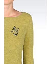 Armani Jeans | Green Crewneck | Lyst
