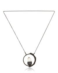 Voodoo Jewels | Black Crystal Round Necklace | Lyst