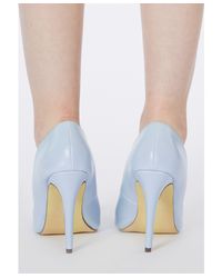 Missguided Natalie Court Shoes in Baby Blue - Lyst