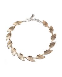 Lulu Frost - Metallic Horizon Midi Necklace - Lyst