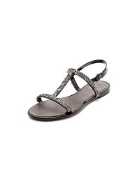 sandals teezer stuart weitzman jelly glitter strap