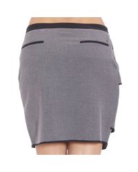 Armani Jeans | Gray Skirt | Lyst