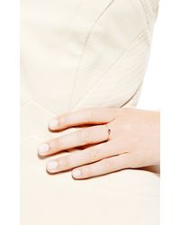 Janis Savitt | Metallic Single Ruby Ring | Lyst