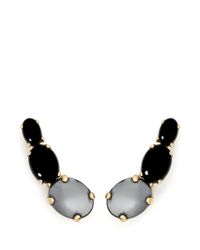 Ela Stone | Metallic 'lior' Graduating Stone Earrings | Lyst