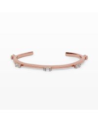 Club Monaco | Pink Bing Bang Five Baguettes Cuff | Lyst