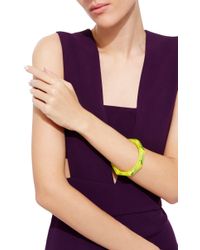 Mark Davis | Multicolor Spessartite Garnet Bakelite Skinny Bangle | Lyst