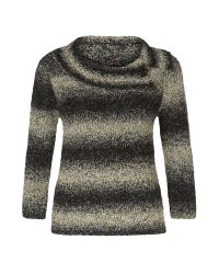 Precis Petite Ombre Boucle Jumper in Brown - Lyst