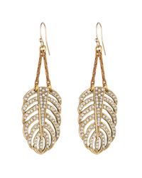 Lulu Frost - Metallic Goldtone Drift Earring - Small - Lyst