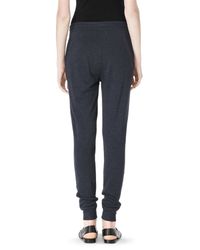 Alexander Wang Blue Lightweight French Terry Sweatpants