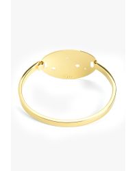 7 For All Mankind | Yellow Libra Hinged Bracelet | Lyst
